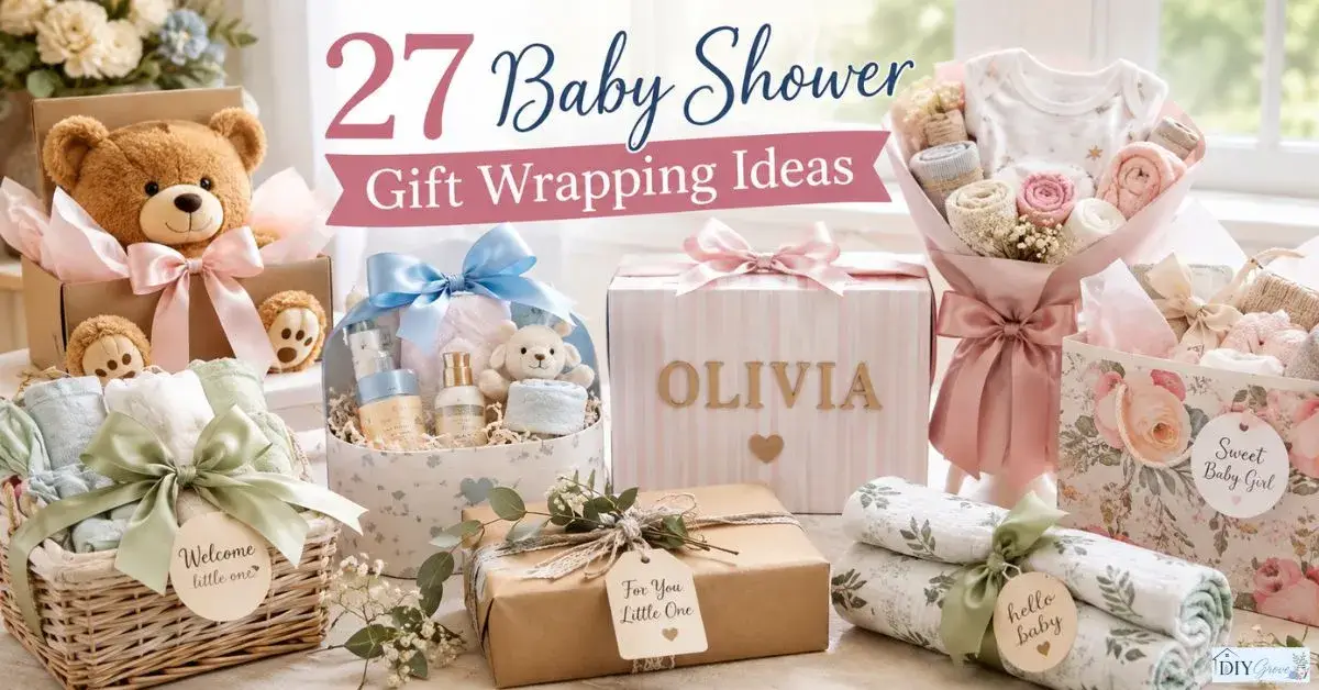 Baby Shower Gift Wrapping Ideas