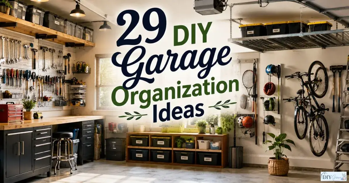 DIY Garage Organization Ideas