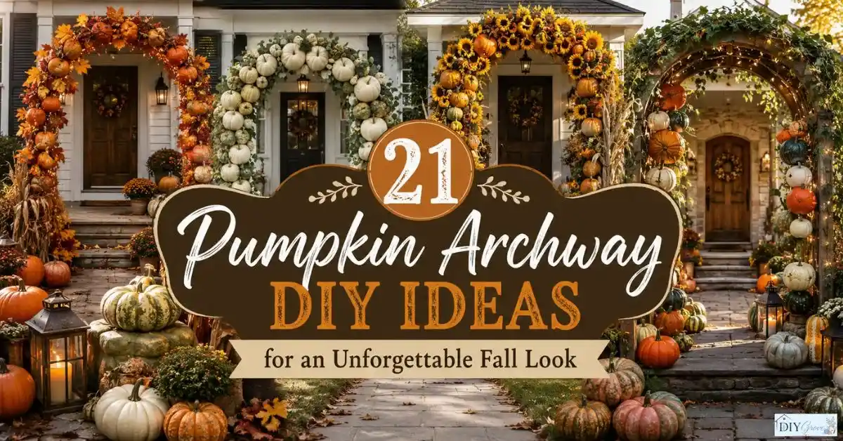 Pumpkin Archway DIY Ideas